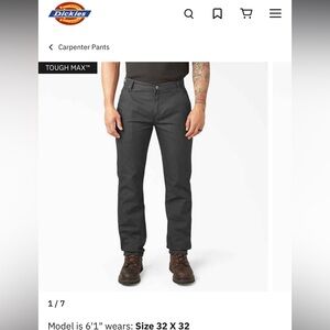 Dickies FLEX Regular Fit Duck Carpenter Pants
